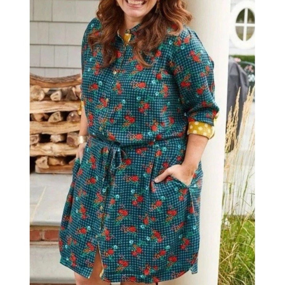 Matilda Jane Womens Follow Your Dreams Fa La La Dress Size SmallCottagecore Fall